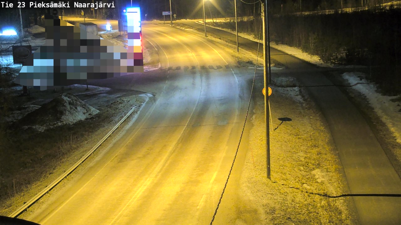 Kelikamerat Kuva Tie 23 Pieksämäki, Naarajärvi, Pieksämäki, Etelä-Savo