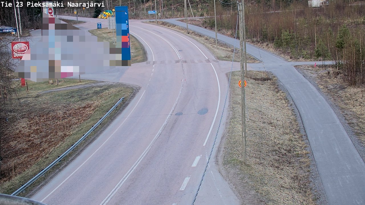 Kelikamerat Kuva Tie 23 Pieksämäki, Naarajärvi, Pieksämäki, Etelä-Savo