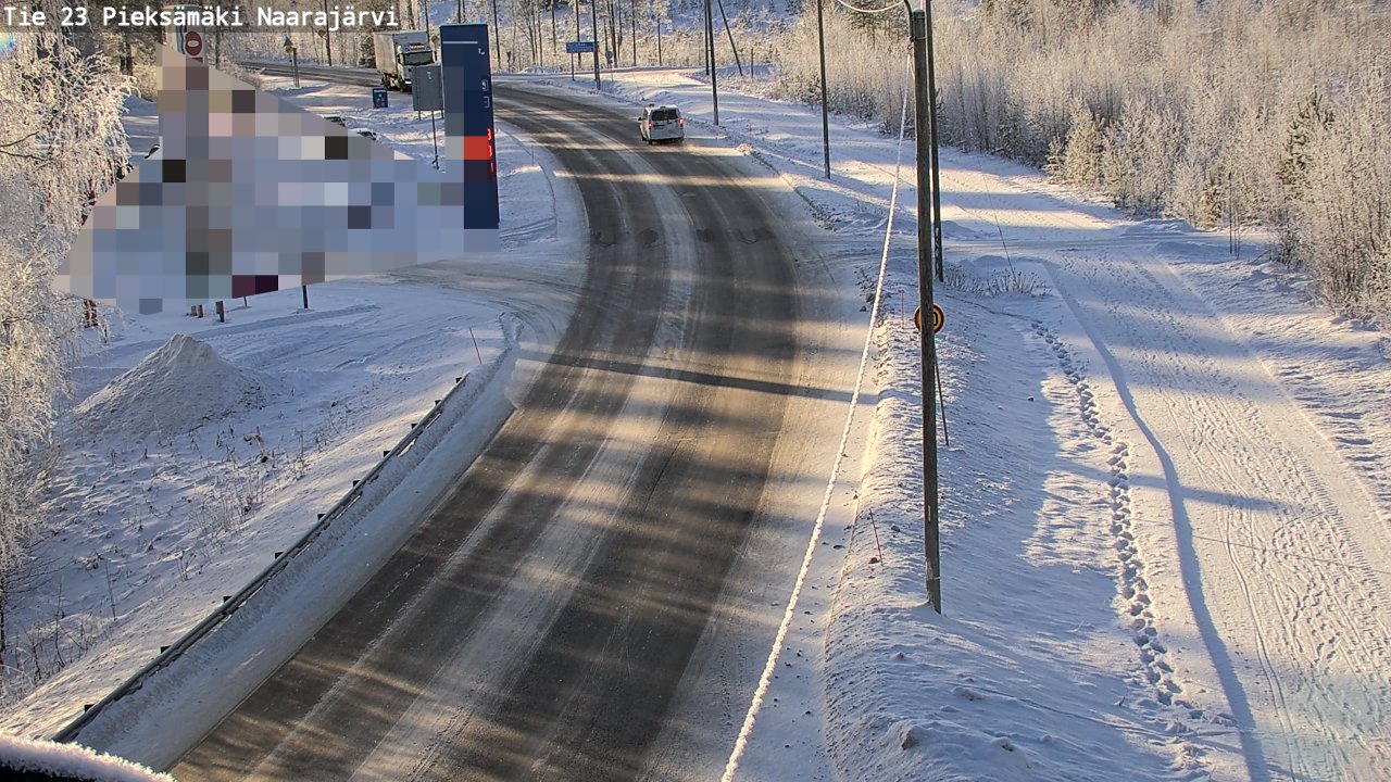 Kelikamerat Kuva Tie 23 Pieksämäki, Naarajärvi, Pieksämäki, Etelä-Savo
