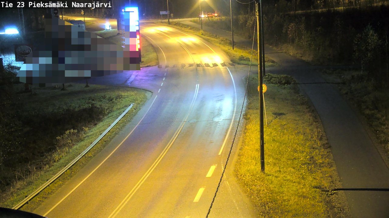 Kelikamerat Kuva Tie 23 Pieksämäki, Naarajärvi, Pieksämäki, Etelä-Savo