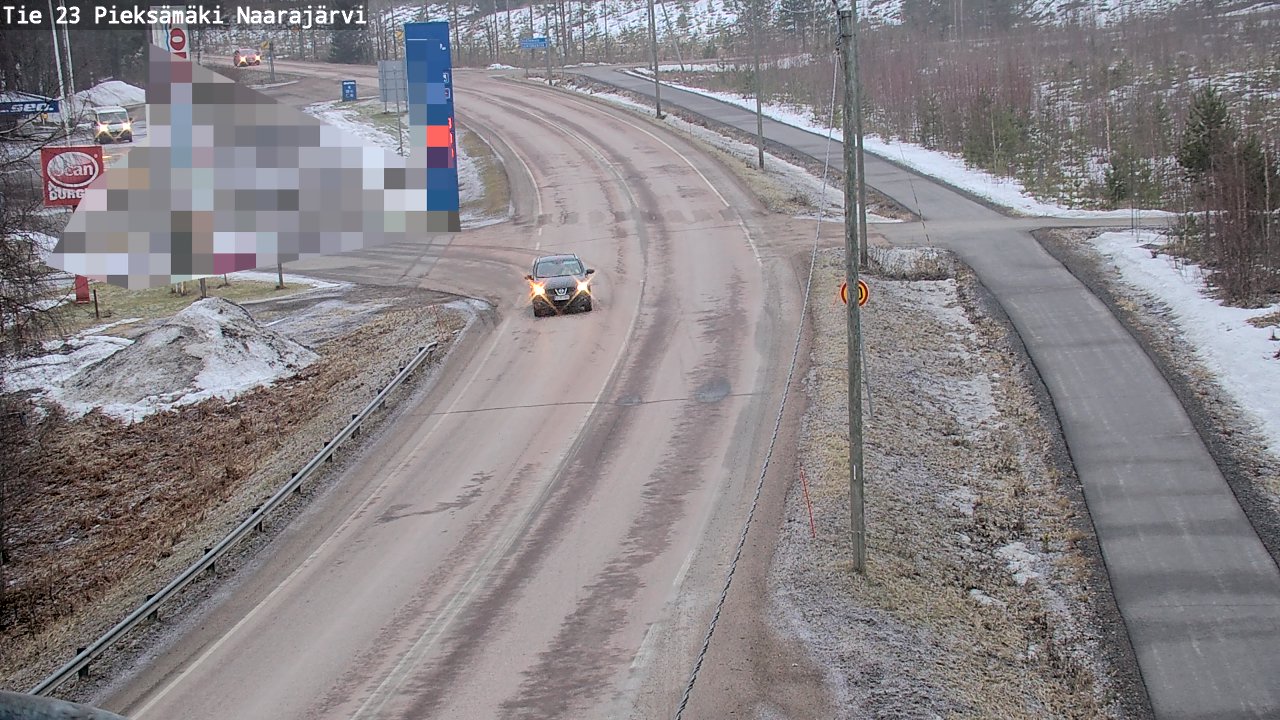 Kelikamerat Kuva Tie 23 Pieksämäki, Naarajärvi, Pieksämäki, Etelä-Savo