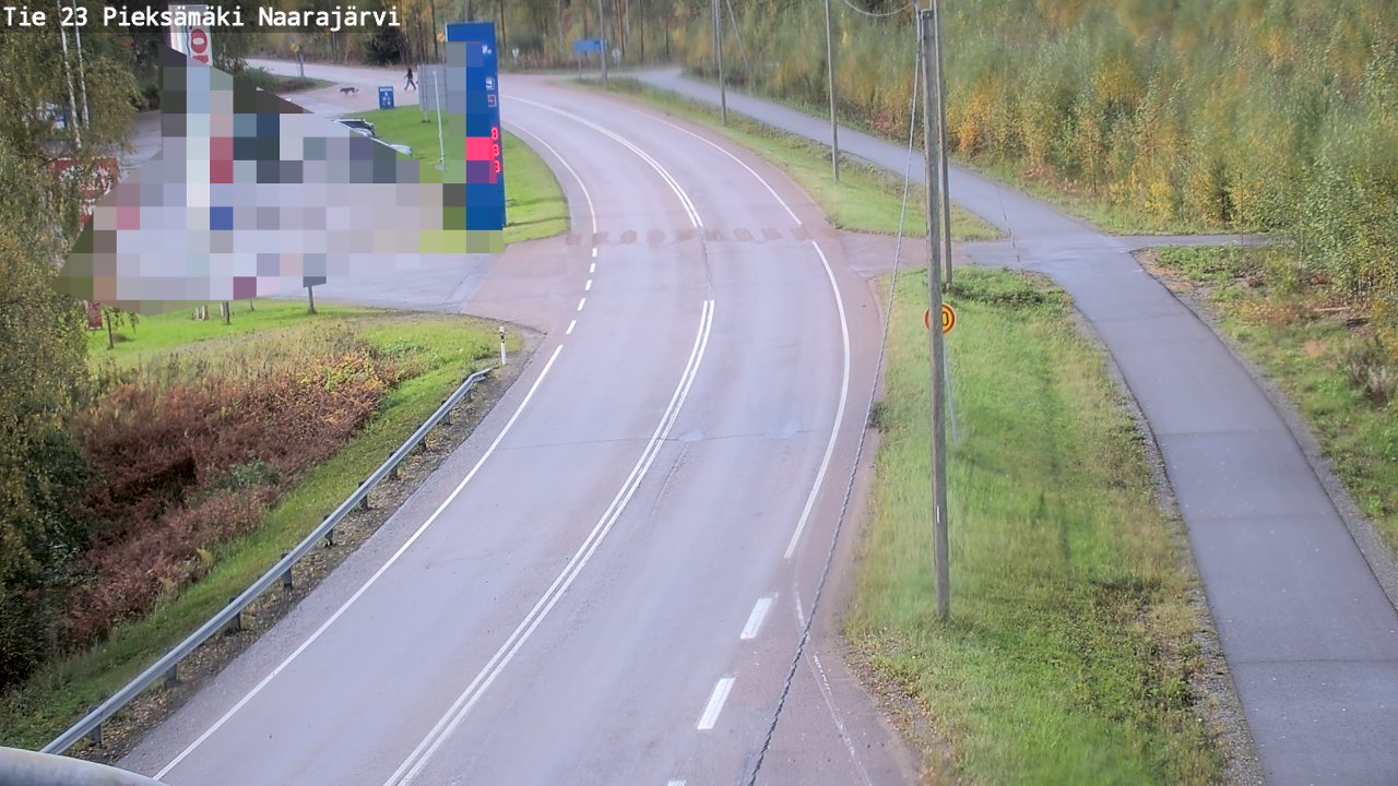 Kelikamerat Kuva Tie 23 Pieksämäki, Naarajärvi, Pieksämäki, Etelä-Savo