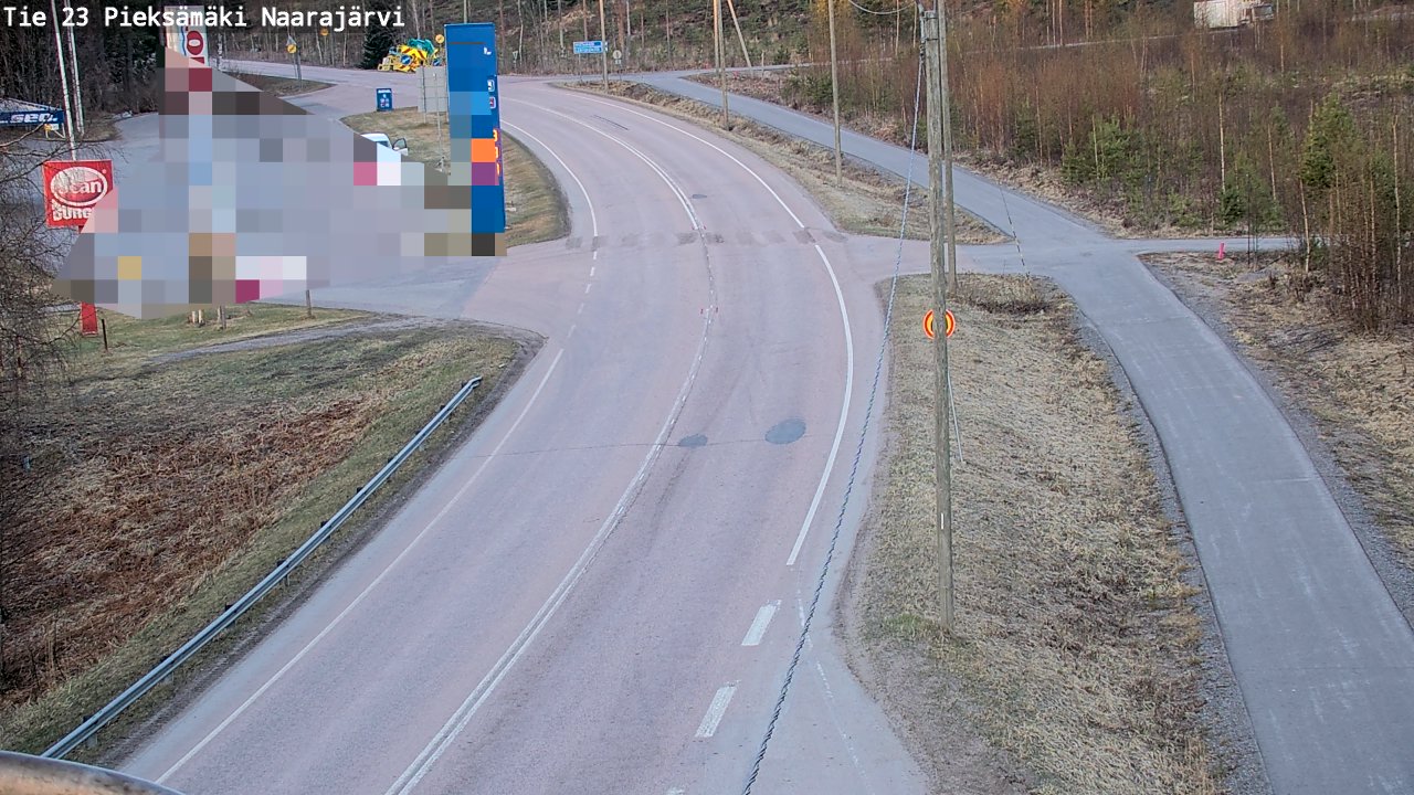 Kelikamerat Kuva Tie 23 Pieksämäki, Naarajärvi, Pieksämäki, Etelä-Savo