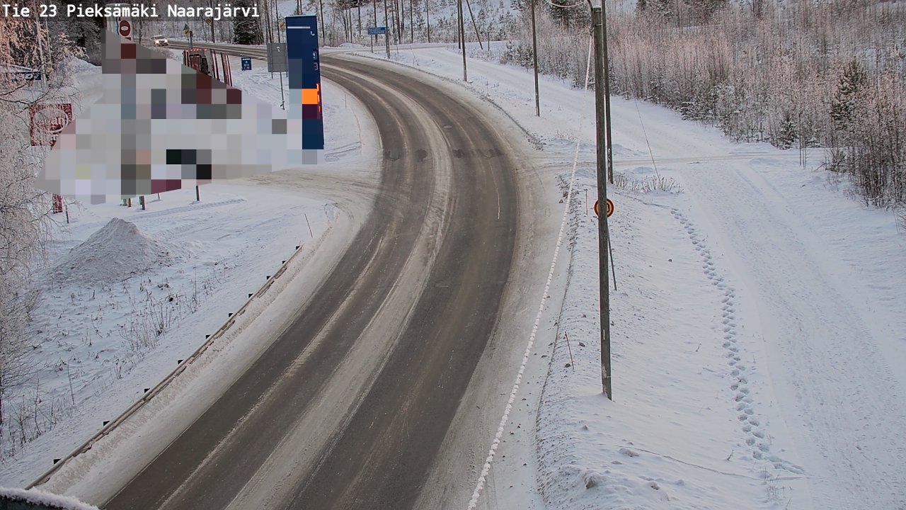 Kelikamerat Kuva Tie 23 Pieksämäki, Naarajärvi, Pieksämäki, Etelä-Savo