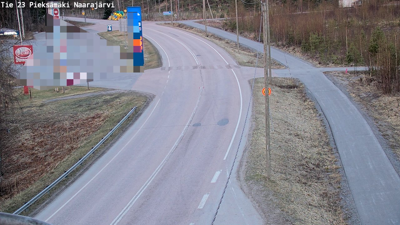 Kelikamerat Kuva Tie 23 Pieksämäki, Naarajärvi, Pieksämäki, Etelä-Savo