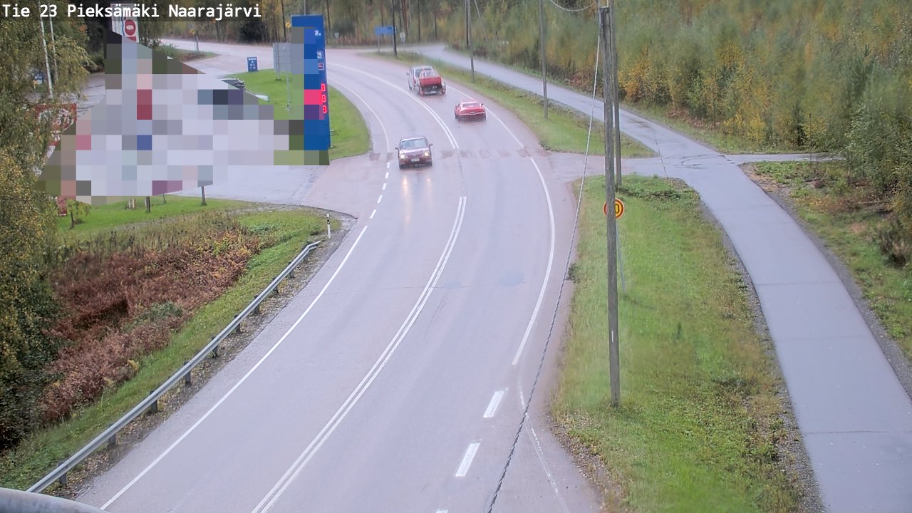 Kelikamerat Kuva Tie 23 Pieksämäki, Naarajärvi, Pieksämäki, Etelä-Savo