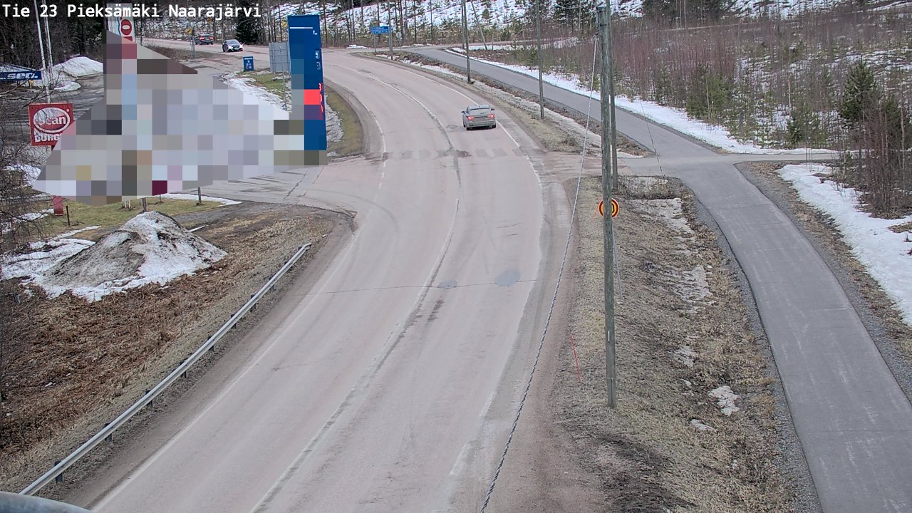 Kelikamerat Kuva Tie 23 Pieksämäki, Naarajärvi, Pieksämäki, Etelä-Savo