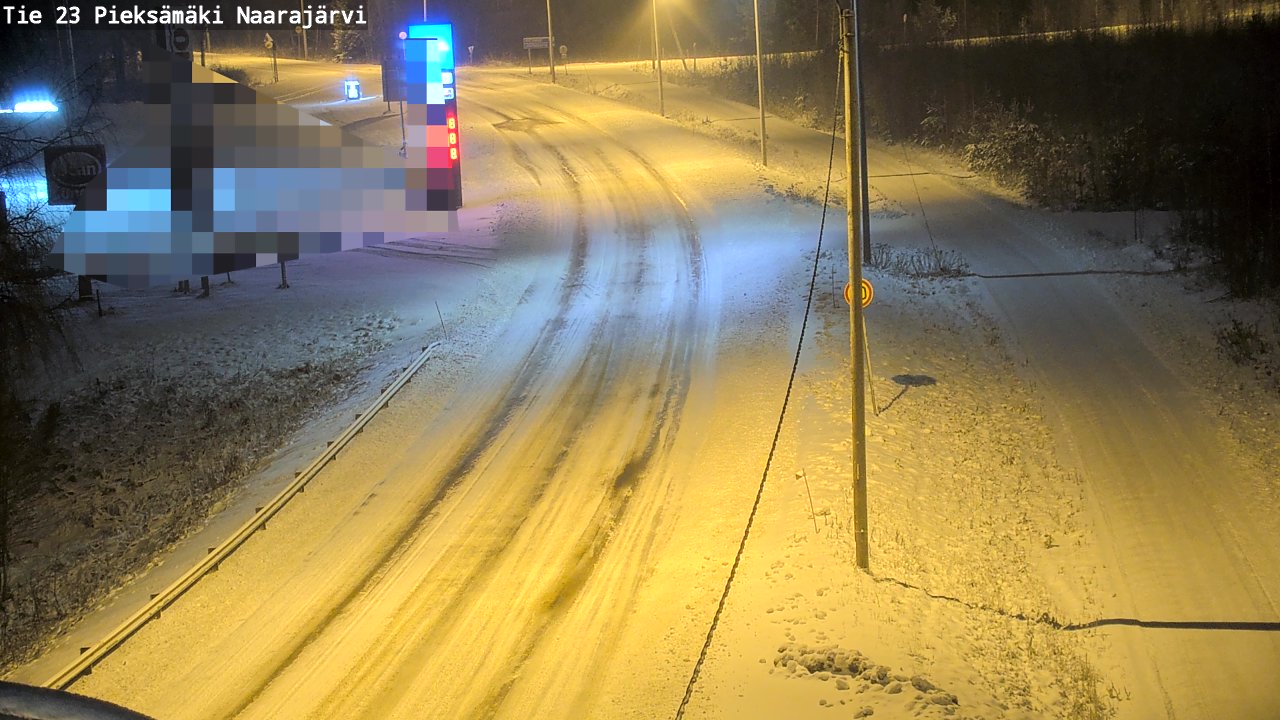 Kelikamerat Kuva Tie 23 Pieksämäki, Naarajärvi, Pieksämäki, Etelä-Savo