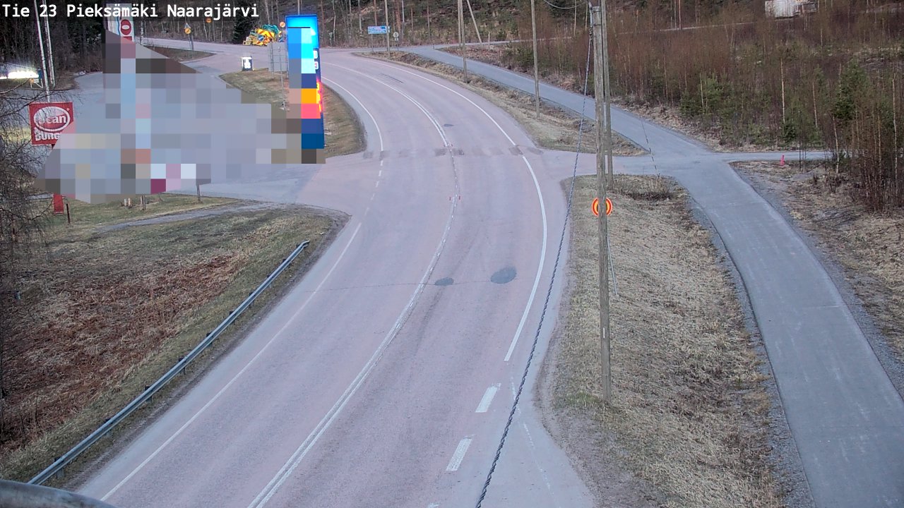 Kelikamerat Kuva Tie 23 Pieksämäki, Naarajärvi, Pieksämäki, Etelä-Savo