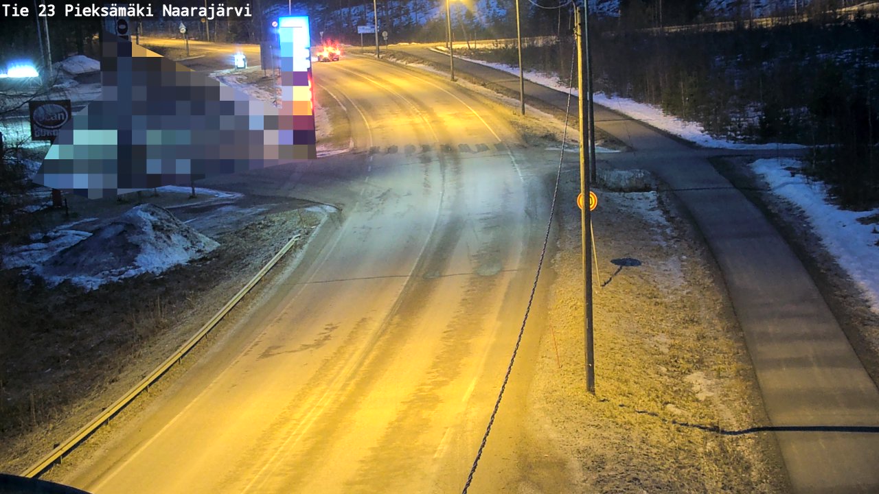 Kelikamerat Kuva Tie 23 Pieksämäki, Naarajärvi, Pieksämäki, Etelä-Savo