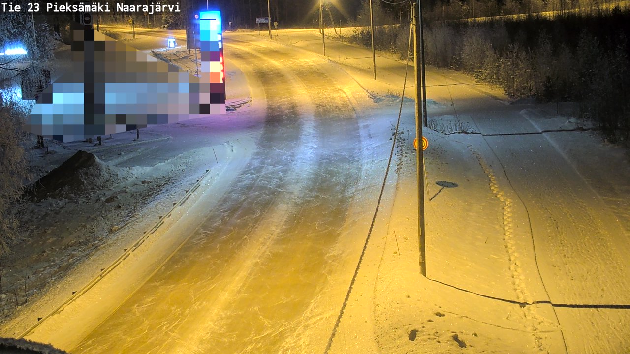 Kelikamerat Kuva Tie 23 Pieksämäki, Naarajärvi, Pieksämäki, Etelä-Savo