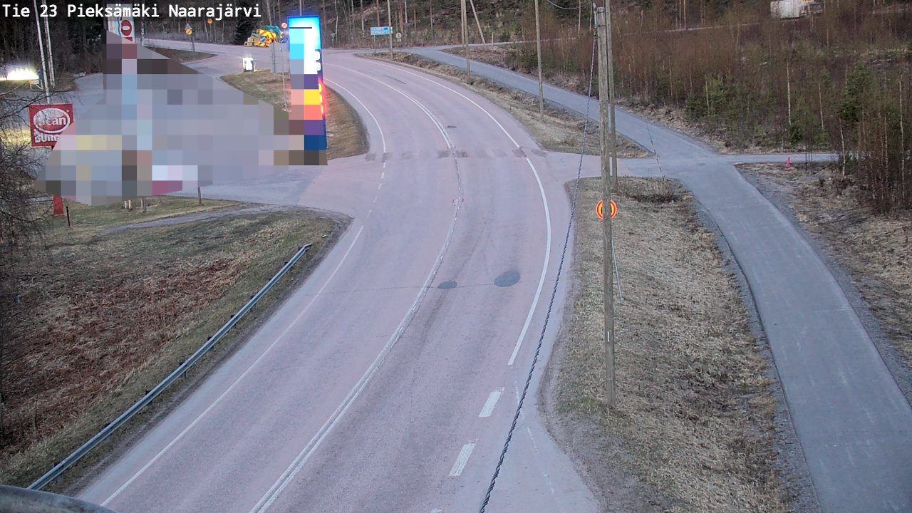 Kelikamerat Kuva Tie 23 Pieksämäki, Naarajärvi, Pieksämäki, Etelä-Savo