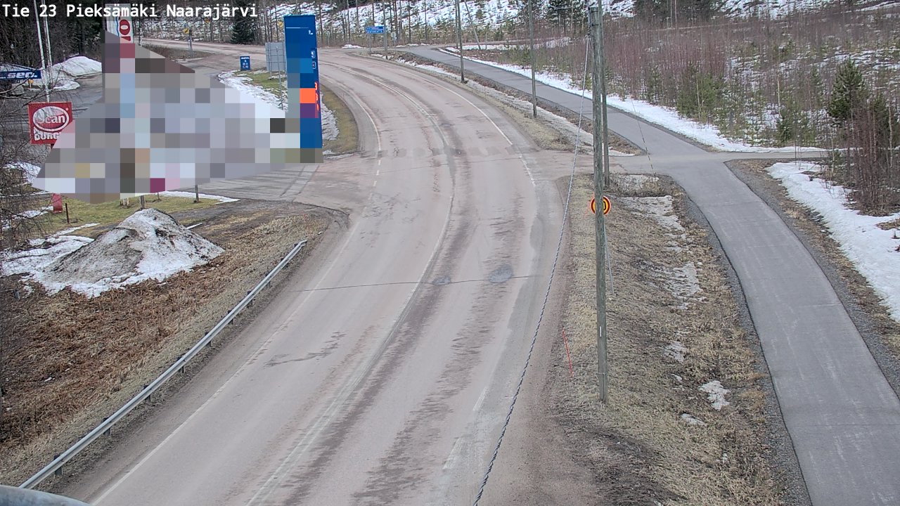Kelikamerat Kuva Tie 23 Pieksämäki, Naarajärvi, Pieksämäki, Etelä-Savo