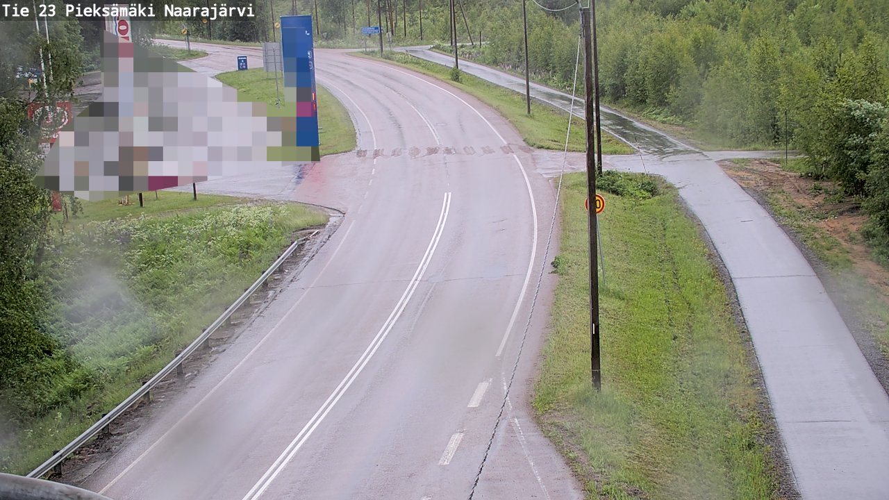 Kelikamerat Kuva Tie 23 Pieksämäki, Naarajärvi, Pieksämäki, Etelä-Savo