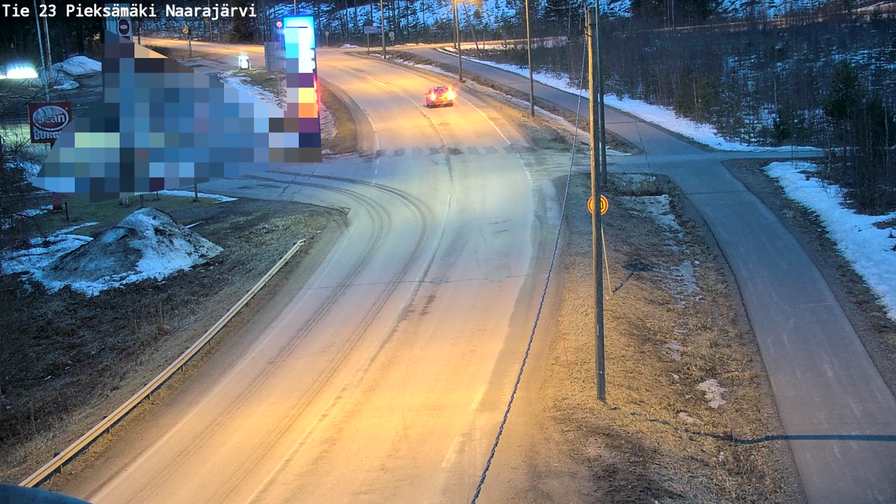 Kelikamerat Kuva Tie 23 Pieksämäki, Naarajärvi, Pieksämäki, Etelä-Savo