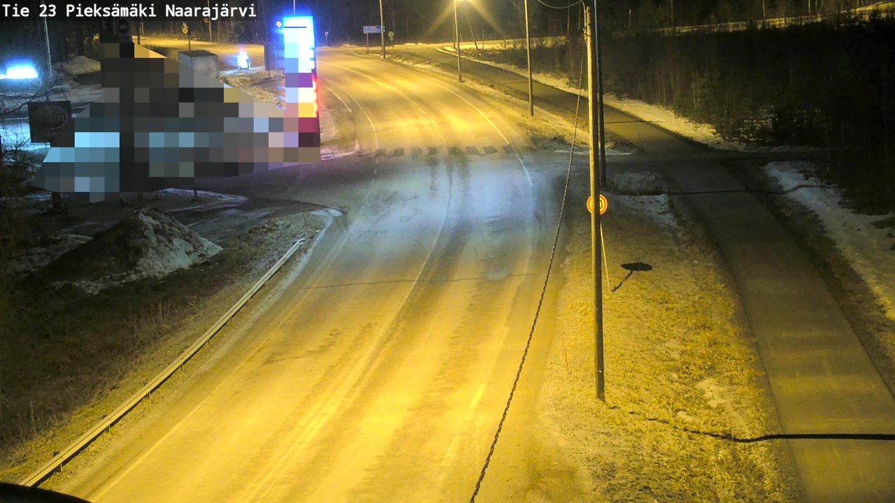 Kelikamerat Kuva Tie 23 Pieksämäki, Naarajärvi, Pieksämäki, Etelä-Savo