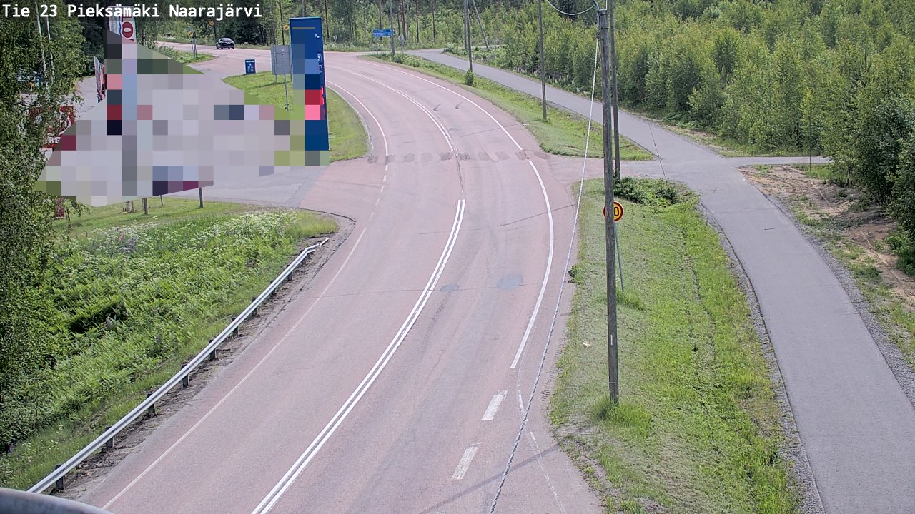 Kelikamerat Kuva Tie 23 Pieksämäki, Naarajärvi, Pieksämäki, Etelä-Savo