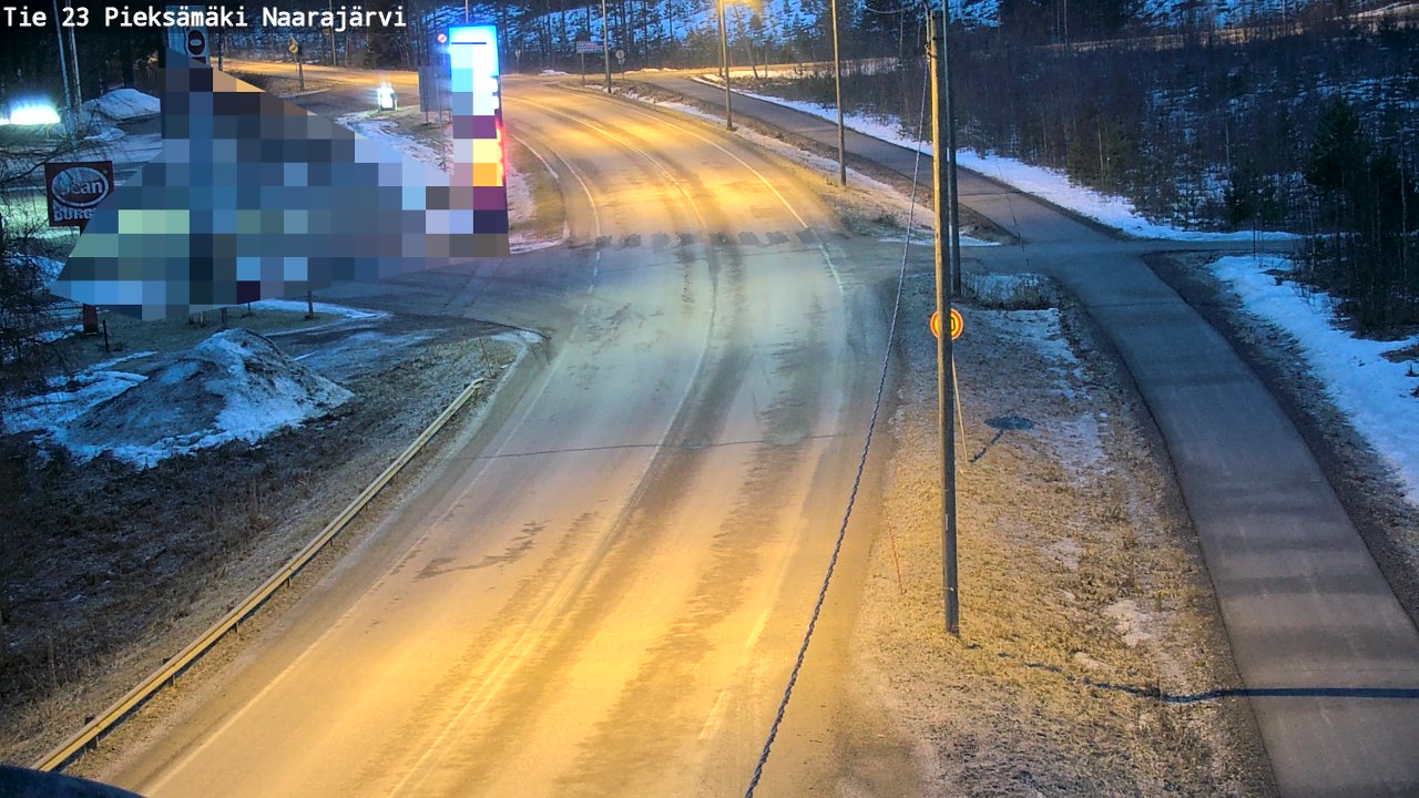 Kelikamerat Kuva Tie 23 Pieksämäki, Naarajärvi, Pieksämäki, Etelä-Savo