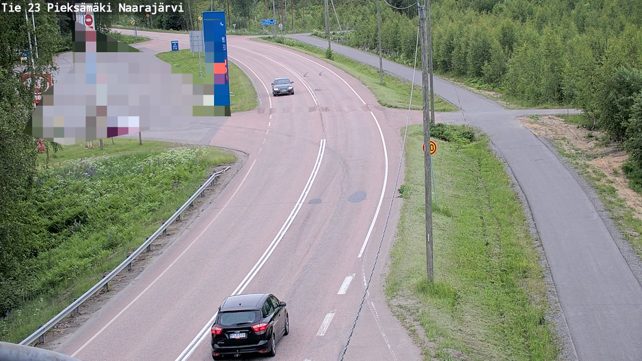 Kelikamerat Kuva Tie 23 Pieksämäki, Naarajärvi, Pieksämäki, Etelä-Savo
