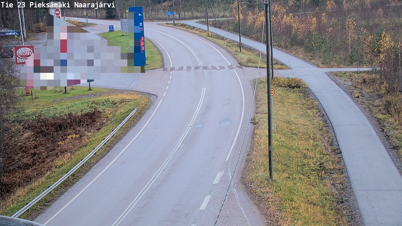 Kelikamerat Kuva Tie 23 Pieksämäki, Naarajärvi, Pieksämäki, Etelä-Savo