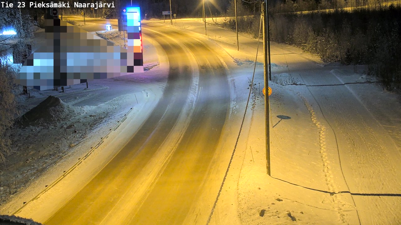 Kelikamerat Kuva Tie 23 Pieksämäki, Naarajärvi, Pieksämäki, Etelä-Savo