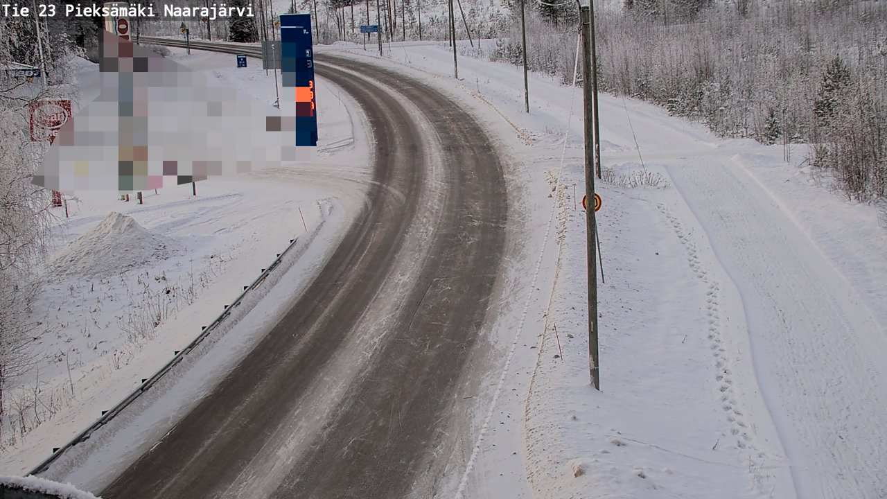 Kelikamerat Kuva Tie 23 Pieksämäki, Naarajärvi, Pieksämäki, Etelä-Savo