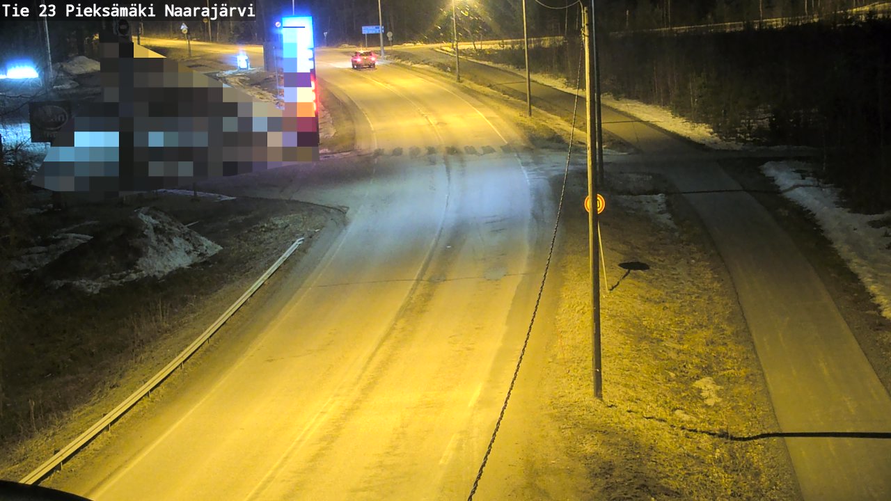 Kelikamerat Kuva Tie 23 Pieksämäki, Naarajärvi, Pieksämäki, Etelä-Savo