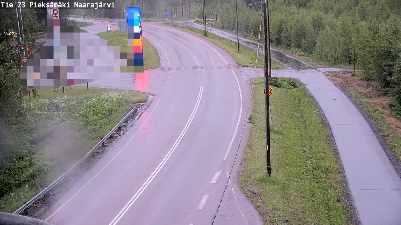 Kelikamerat Kuva Tie 23 Pieksämäki, Naarajärvi, Pieksämäki, Etelä-Savo