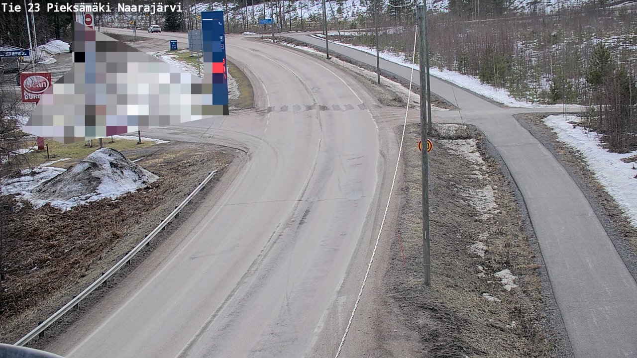 Kelikamerat Kuva Tie 23 Pieksämäki, Naarajärvi, Pieksämäki, Etelä-Savo