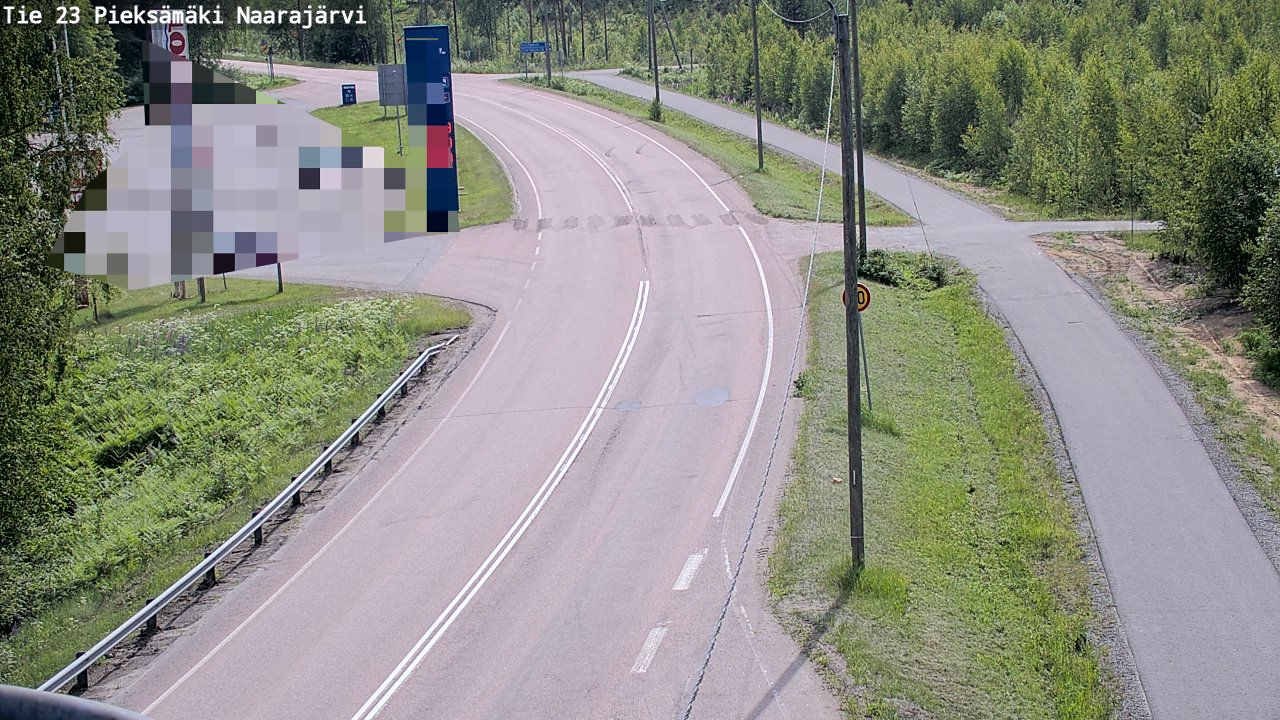 Kelikamerat Kuva Tie 23 Pieksämäki, Naarajärvi, Pieksämäki, Etelä-Savo