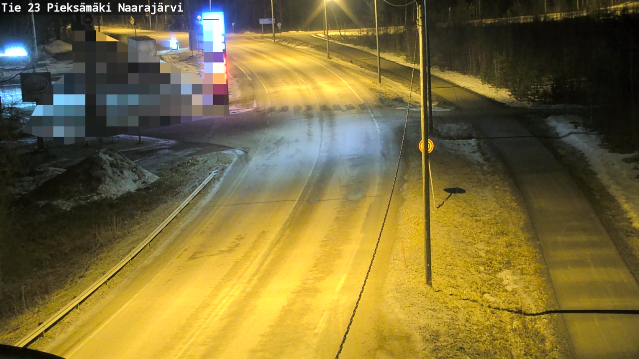Kelikamerat Kuva Tie 23 Pieksämäki, Naarajärvi, Pieksämäki, Etelä-Savo