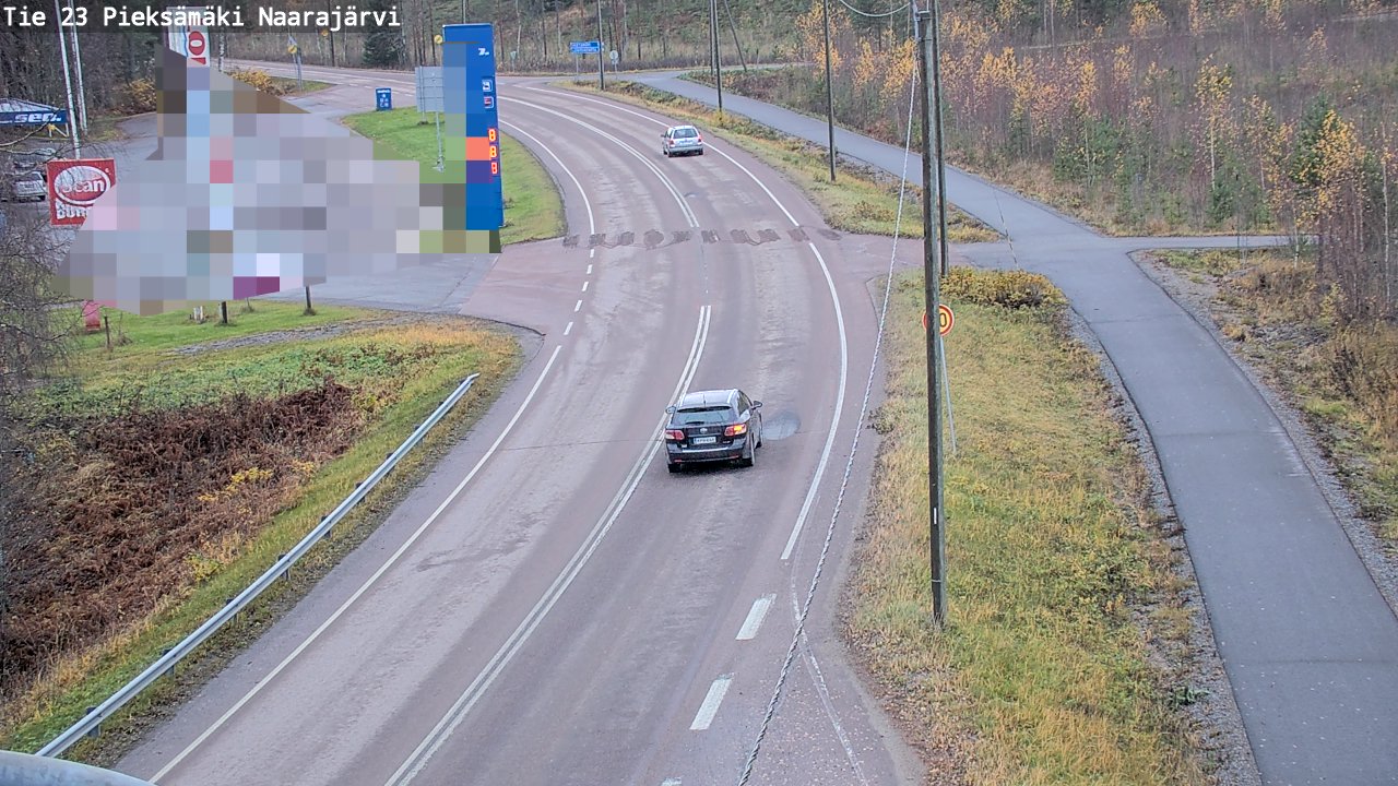 Kelikamerat Kuva Tie 23 Pieksämäki, Naarajärvi, Pieksämäki, Etelä-Savo