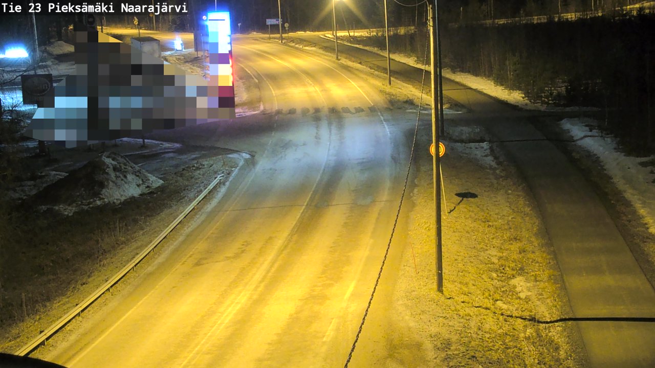 Kelikamerat Kuva Tie 23 Pieksämäki, Naarajärvi, Pieksämäki, Etelä-Savo