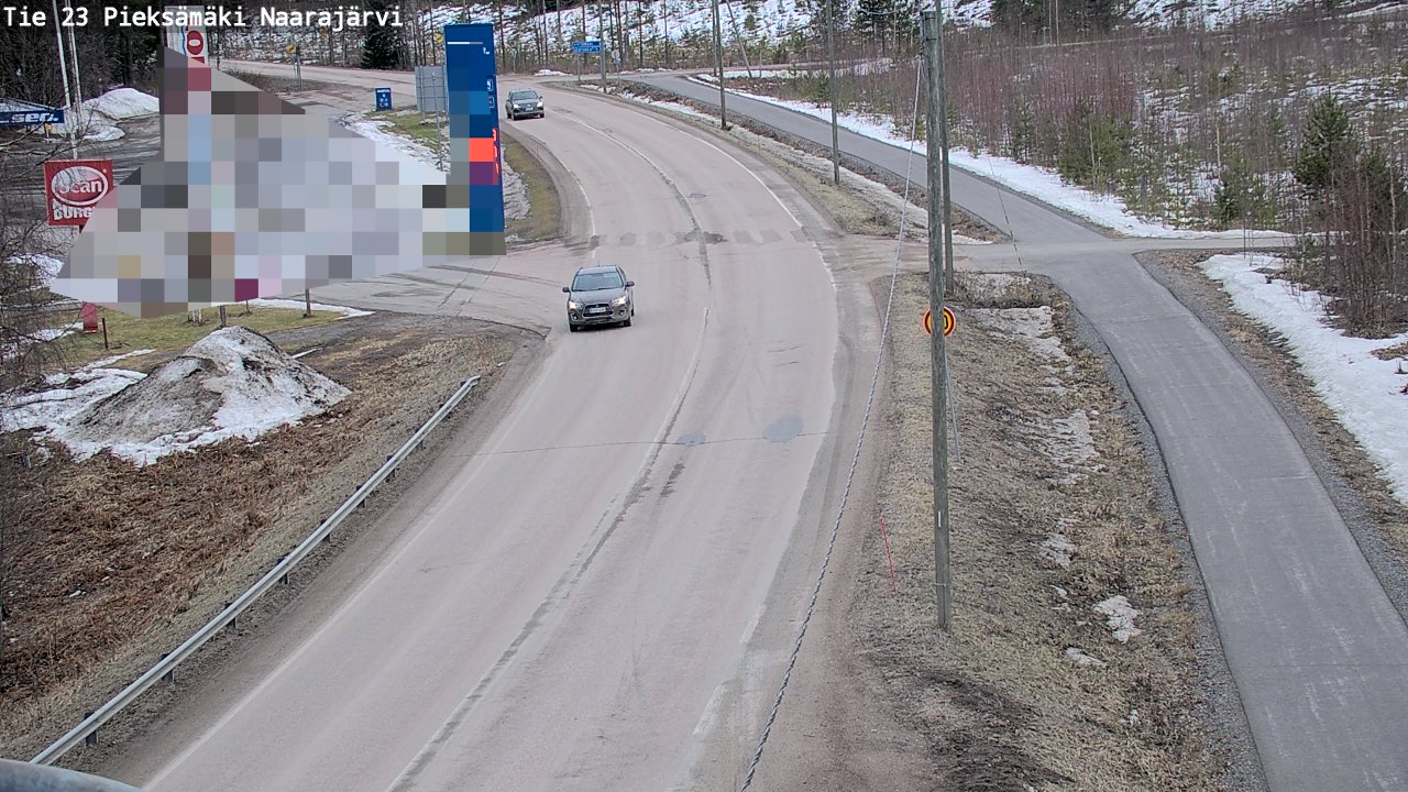 Kelikamerat Kuva Tie 23 Pieksämäki, Naarajärvi, Pieksämäki, Etelä-Savo