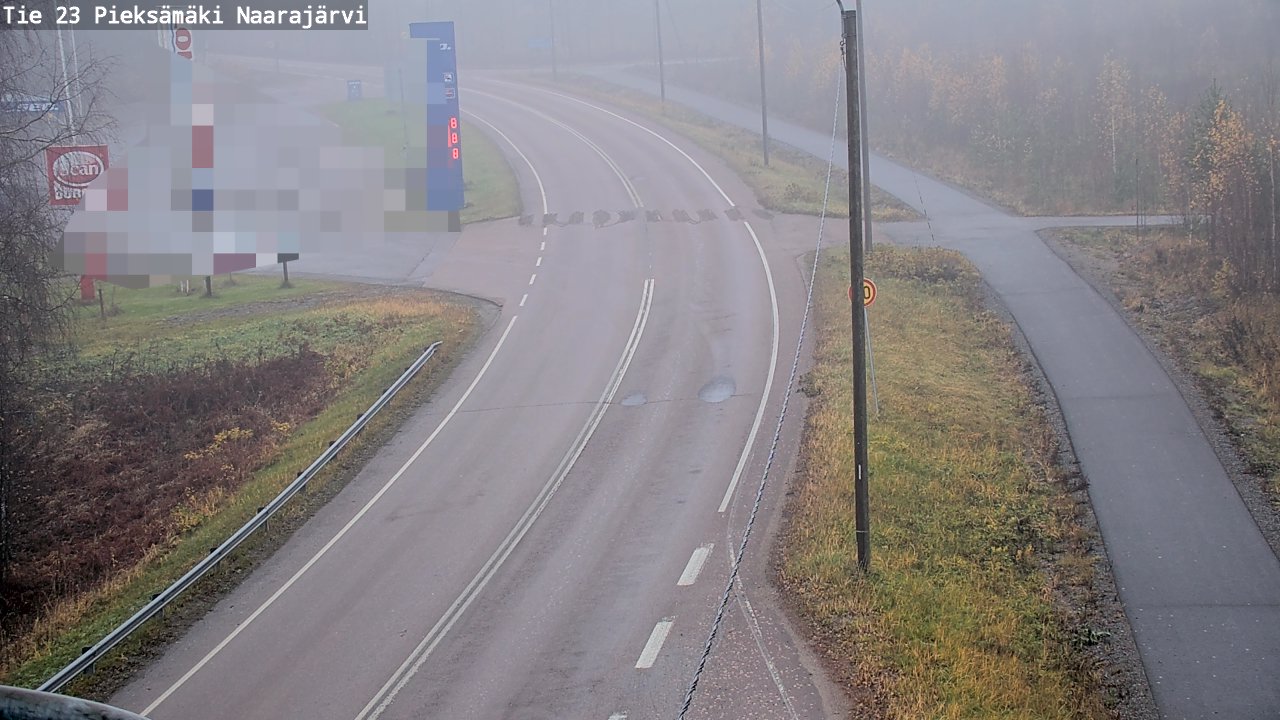 Kelikamerat Kuva Tie 23 Pieksämäki, Naarajärvi, Pieksämäki, Etelä-Savo