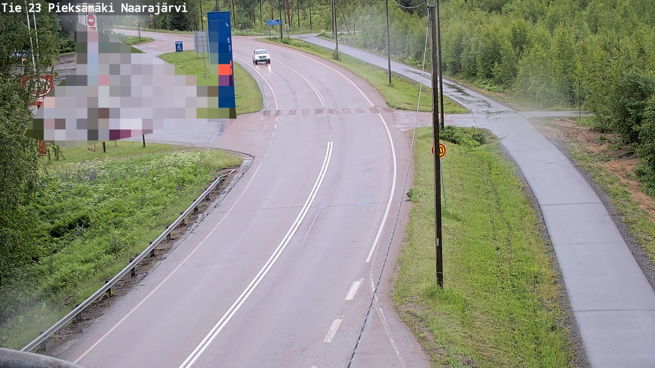 Kelikamerat Kuva Tie 23 Pieksämäki, Naarajärvi, Pieksämäki, Etelä-Savo