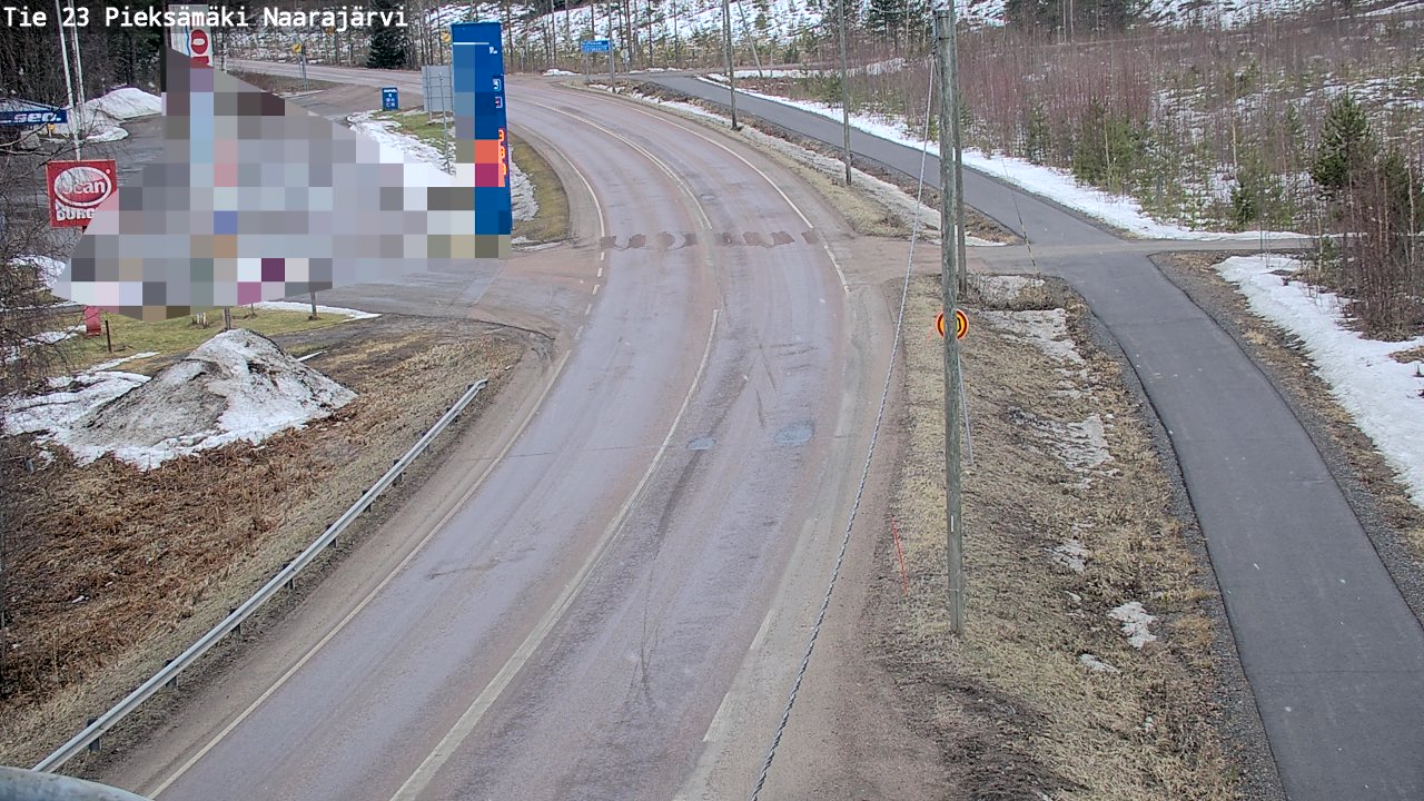 Kelikamerat Kuva Tie 23 Pieksämäki, Naarajärvi, Pieksämäki, Etelä-Savo