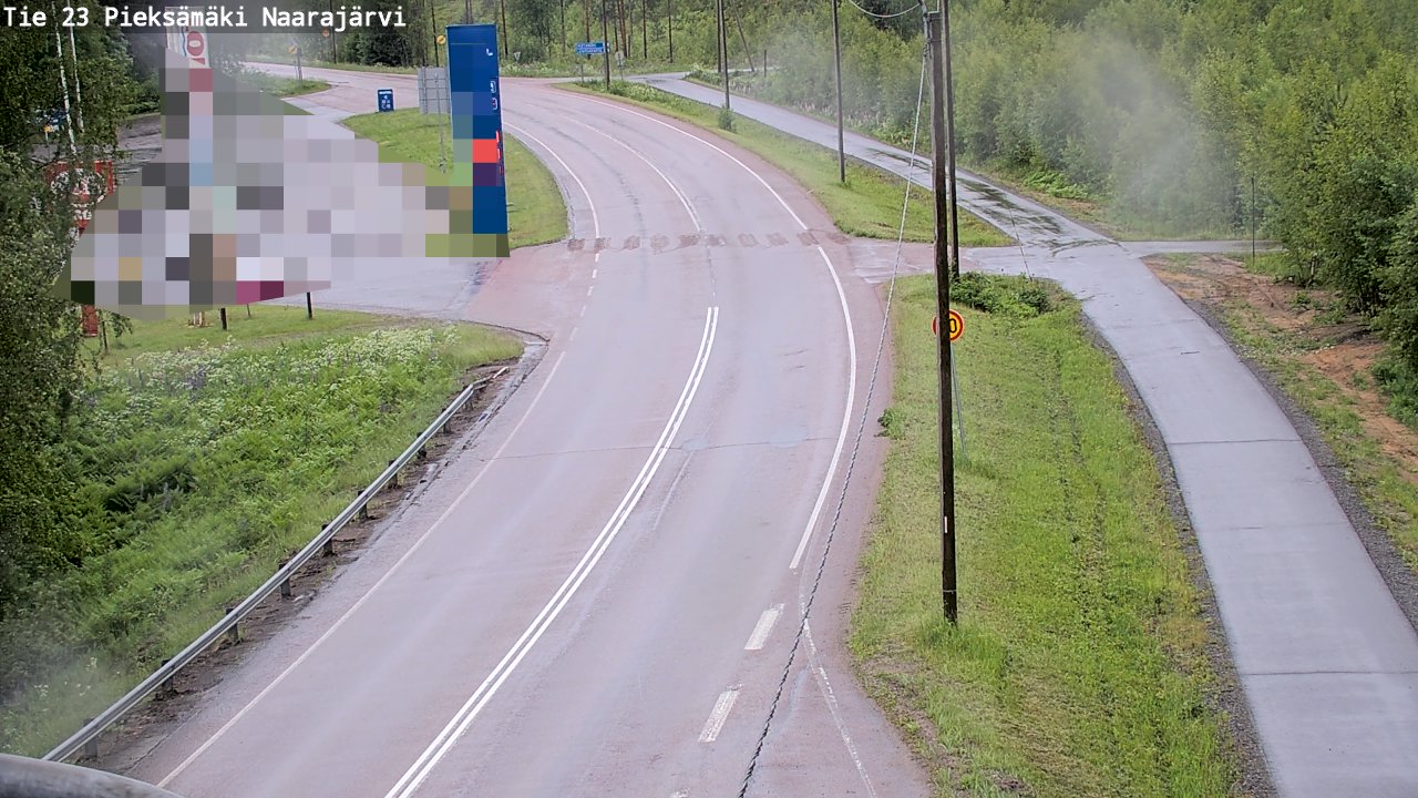 Kelikamerat Kuva Tie 23 Pieksämäki, Naarajärvi, Pieksämäki, Etelä-Savo