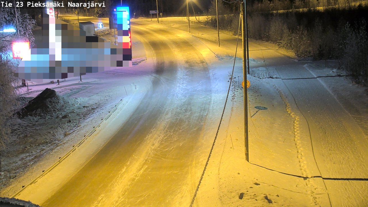 Kelikamerat Kuva Tie 23 Pieksämäki, Naarajärvi, Pieksämäki, Etelä-Savo