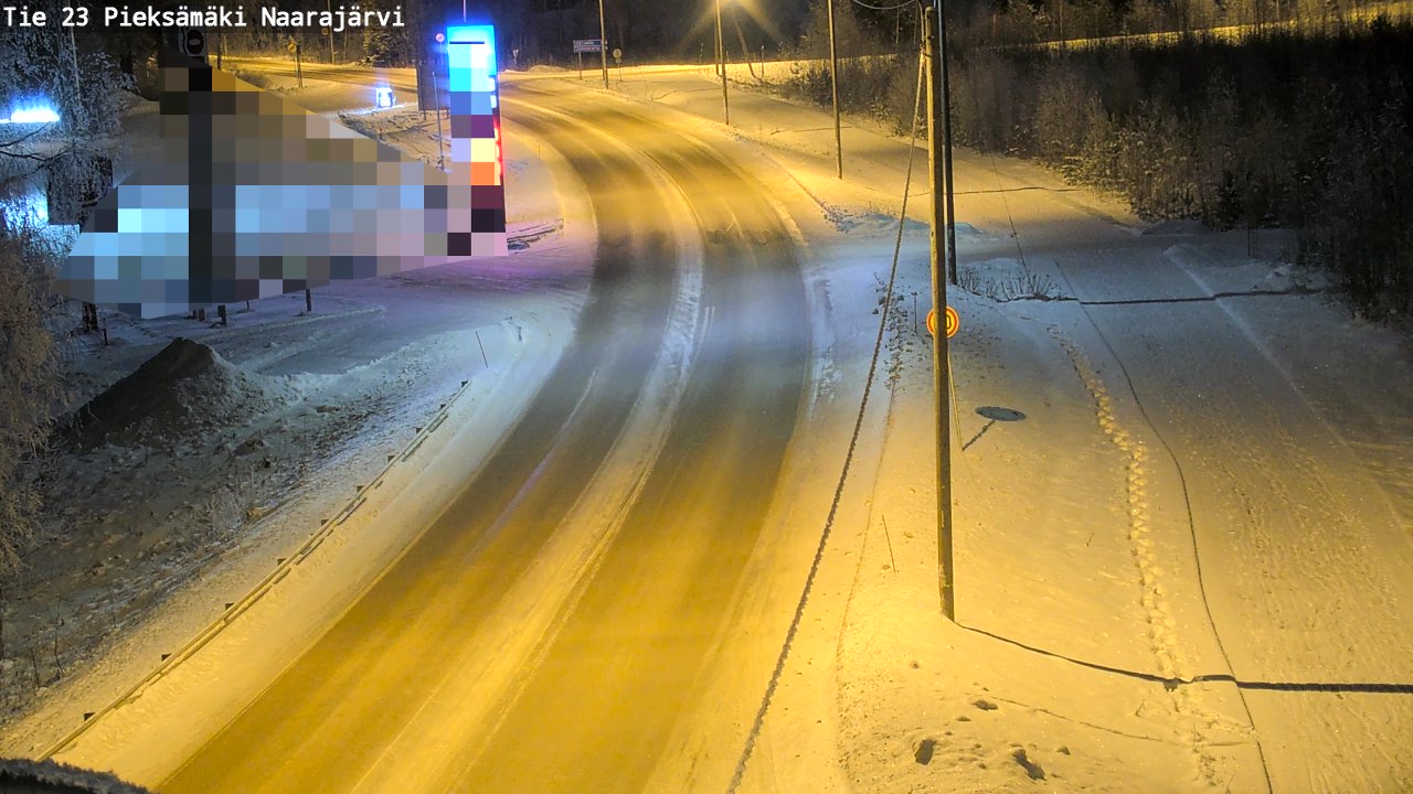 Kelikamerat Kuva Tie 23 Pieksämäki, Naarajärvi, Pieksämäki, Etelä-Savo