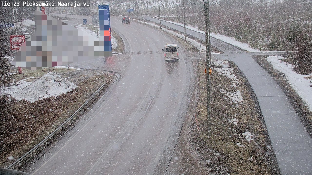 Kelikamerat Kuva Tie 23 Pieksämäki, Naarajärvi, Pieksämäki, Etelä-Savo