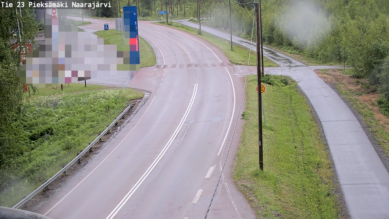 Kelikamerat Kuva Tie 23 Pieksämäki, Naarajärvi, Pieksämäki, Etelä-Savo