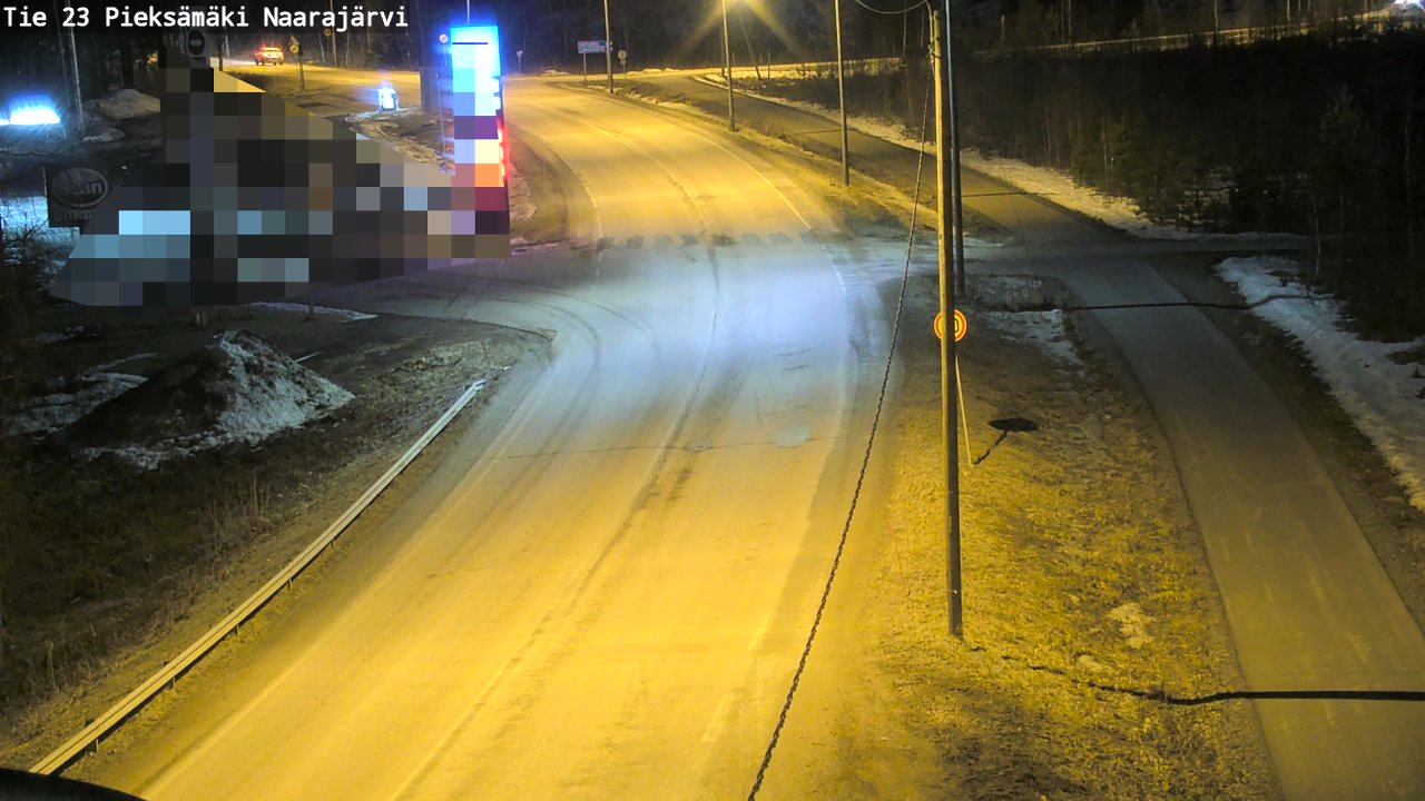 Kelikamerat Kuva Tie 23 Pieksämäki, Naarajärvi, Pieksämäki, Etelä-Savo
