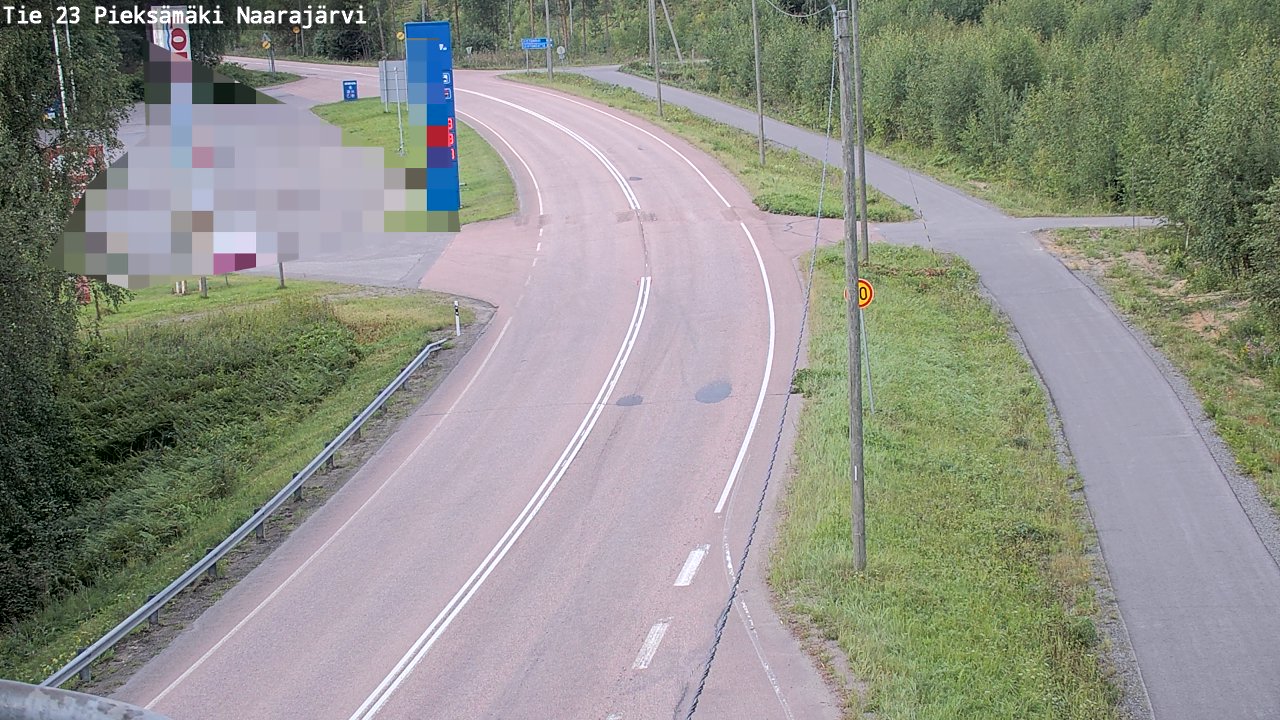 Kelikamerat Kuva Tie 23 Pieksämäki, Naarajärvi, Pieksämäki, Etelä-Savo