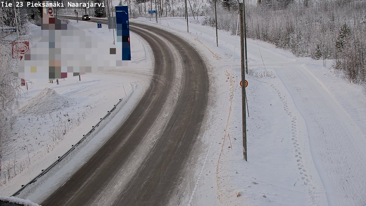 Kelikamerat Kuva Tie 23 Pieksämäki, Naarajärvi, Pieksämäki, Etelä-Savo