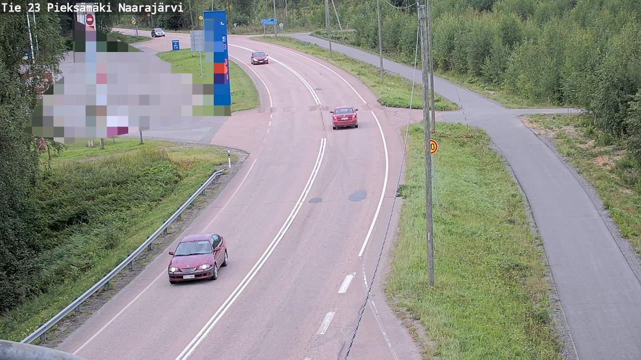 Kelikamerat Kuva Tie 23 Pieksämäki, Naarajärvi, Pieksämäki, Etelä-Savo