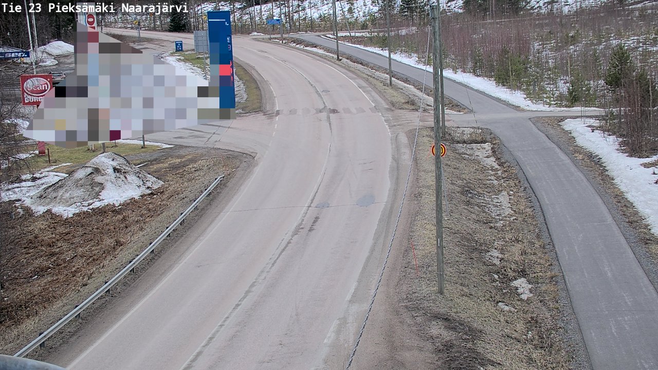 Kelikamerat Kuva Tie 23 Pieksämäki, Naarajärvi, Pieksämäki, Etelä-Savo