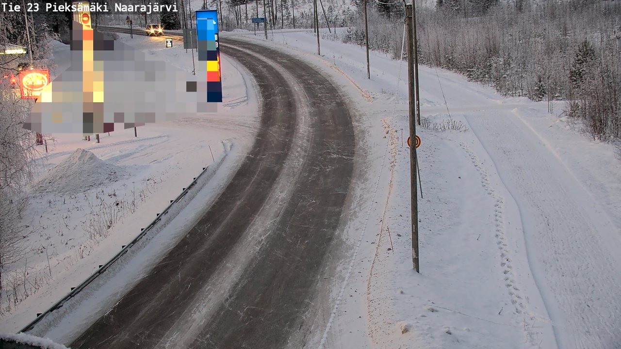 Kelikamerat Kuva Tie 23 Pieksämäki, Naarajärvi, Pieksämäki, Etelä-Savo