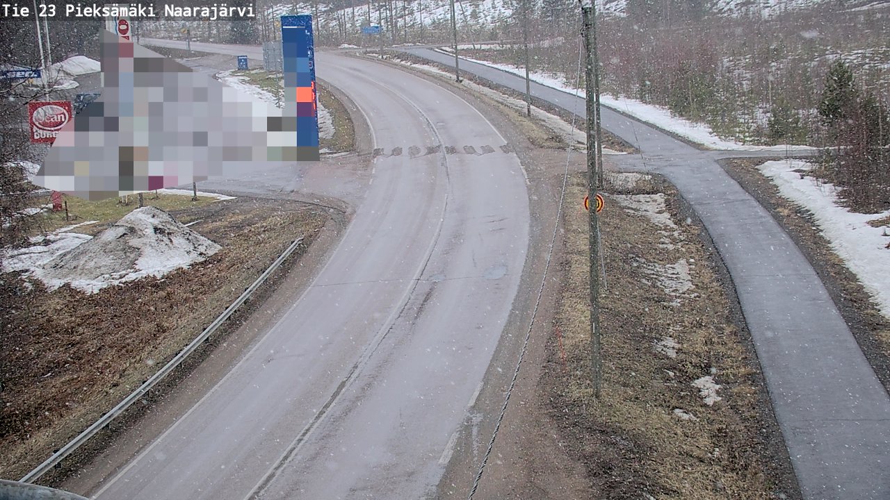 Kelikamerat Kuva Tie 23 Pieksämäki, Naarajärvi, Pieksämäki, Etelä-Savo