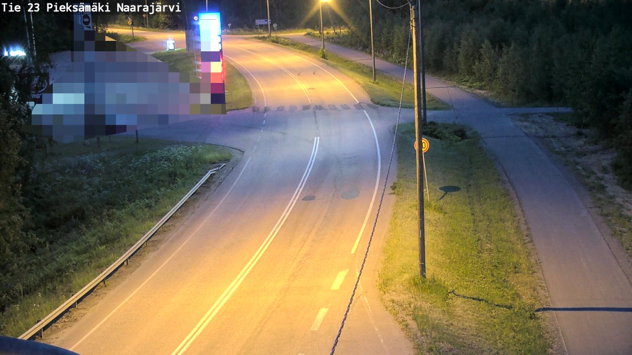Kelikamerat Kuva Tie 23 Pieksämäki, Naarajärvi, Pieksämäki, Etelä-Savo